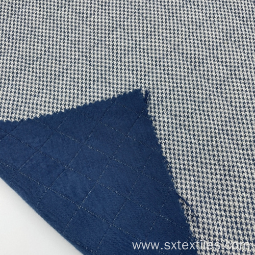 Poly Cotton Spandex Jacquard knitted fabric